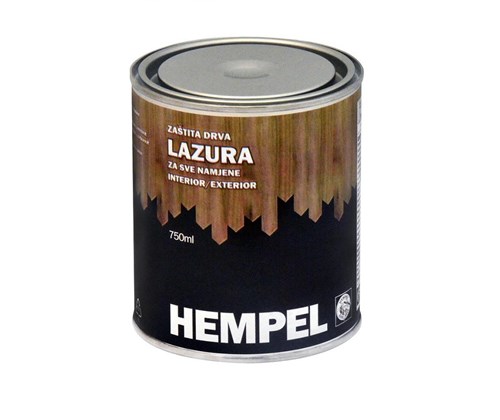 HEMPEL LAZURA 02600/00000 BEZBOJNA 0,75L